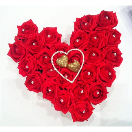 Valentine's flower heart